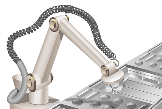 केबल कैरियर (CABLEVEYOR) रोबोट्राक्स