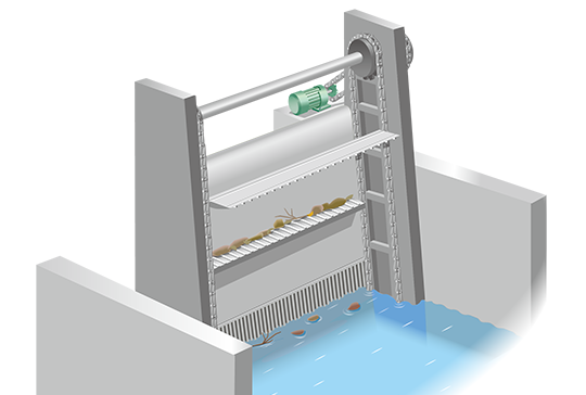 बड़े आकार की कन्वेयर चेन