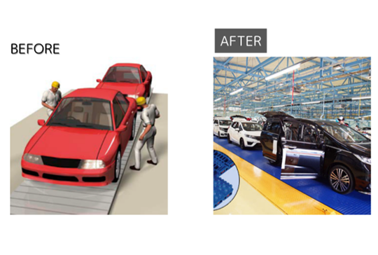 प्लास्टिक मॉड्यूलर चेन BTH16 प्रकार, WT6306-W प्रकार