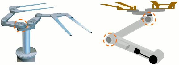 सेमीकंडक्टर वेफर परिवहन रोबोट और बड़े एलसीडी ग्लास परिवहन रोबोट