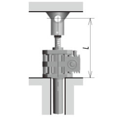 निश्चित आधार - शाफ्ट अंत समर्थन