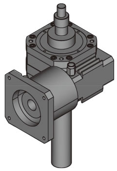 सर्वो मोटर के लिए निकला हुआ किनारा के साथ