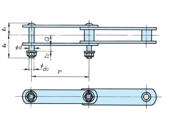 लंबी पिन लगाव
