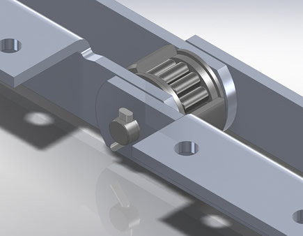 बेयरिंग रोलर कन्वेयर चेन