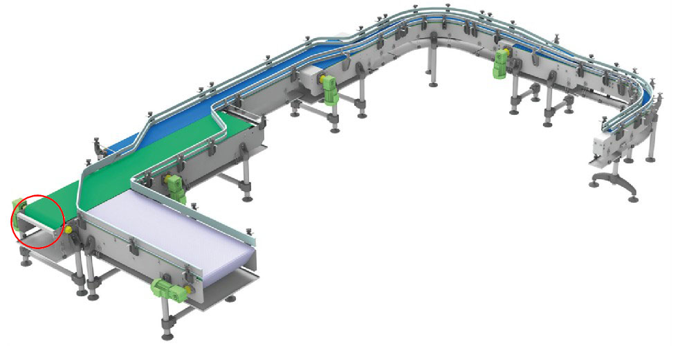 स्टेनलेस स्टील टॉप चेन सहायक उपकरण