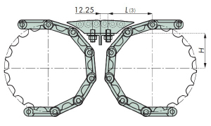 मॉड्यूल ट्रांसफर रोलर प्लेट