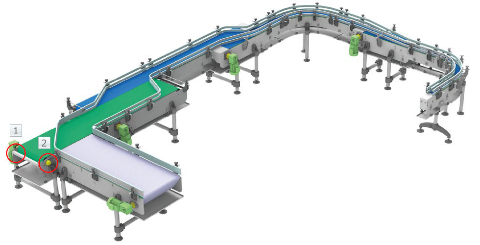 कॉलर और बेयरिंग इकाई सेट करें