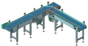 प्लास्टिक मॉड्यूलर चेन