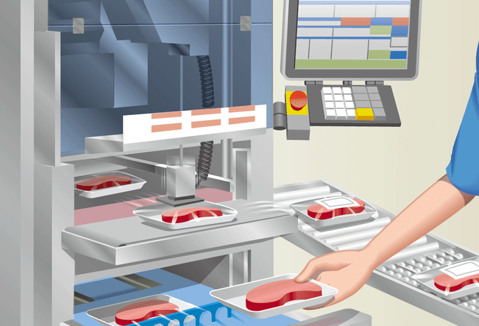 पैकेट बनाने की मशीन