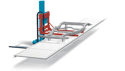 अनुप्रयोग उदाहरण: ऑटोमोबाइल पार्ट फ़्रेम का संवहन