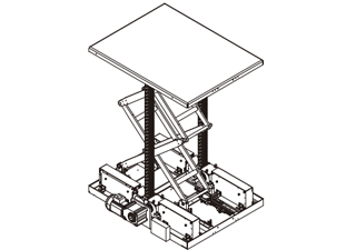 400 किग्रा 2-चरणीय पैंटोग्राफ प्रकार