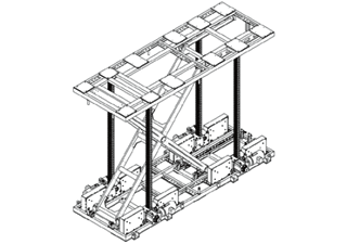 2,000 किग्रा एकल-चरण पैंटोग्राफ प्रकार