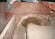 राख हटाने वाले (शुष्क) कन्वेयर के लिए